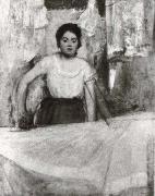 Edgar Degas Woman ironing Sweden oil painting artist